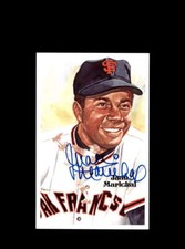 Juan Marichal Hand Signed Perez Steele Hall Of Fame Postcard  Autograph