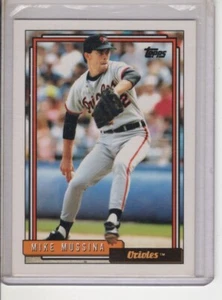 Topps Mike Mustina 1992 (novato) béisbol #242 Ex - Imagen 1 de 1