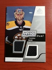 2008-09 SP Game Used Dual Authentic Fabric Jersey #AF-TR Tuukka Rask BRUINS