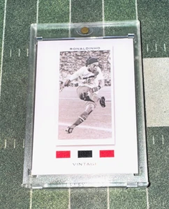 2022-23 Futera Vintage Ronaldinho Triple GAME WORN USED Jersey Patch /21 SSP📈🔥 - Picture 1 of 3