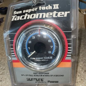 Sunpro Sun Super Tach II Tachometer, New Old Stock CP7901 - Bild 1 von 4