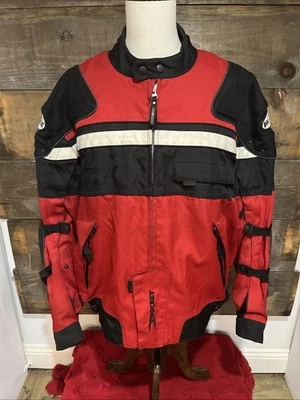 Joe Rocket Ballistic Meteor 4 Mesh Full Armor w/ Back Motorcycle Jacket 3XL - Image 1 of 4