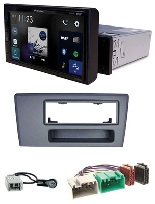 Pioneer DAB MP3 Bluetooth USB Autoradio für Volvo S60 S70 C70 V70 00-03 dunkelgr - Bild 1 von 4
