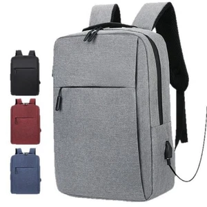 15.6 inches Laptop Backpack with USB Charging Port Travel Bag Business - Bild 1 von 13