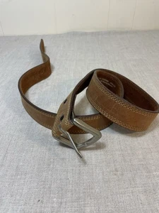 Handgefertigter Ledergürtel Old Sonora Mexico Braun Herren 38”-42” Western Silber - Bild 1 von 4