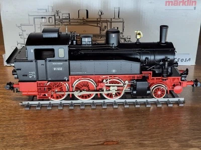 Märklin Maxi Spur1 (aus 55031) AC Dampflok Br.91 632 der Deutschen Bahn mit EVP  - Bild 1 von 4