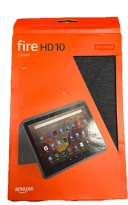 Amazon Fire HD 10 Tablet Cover - 11th Generation 2021 Release - Denim Black - Picture 1 of 4