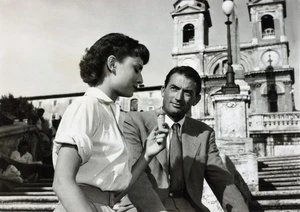 Audrey Hepburn Gregory Peck 8x10 giclee photo Roman Holiday - Picture 1 of 1