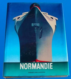 CGT FRENCH LINE SS NORMANDÍA REINA DEL MAR RARO LIBRO DE MESA DE CENTRO DEFINITIVO - Imagen 1 de 14