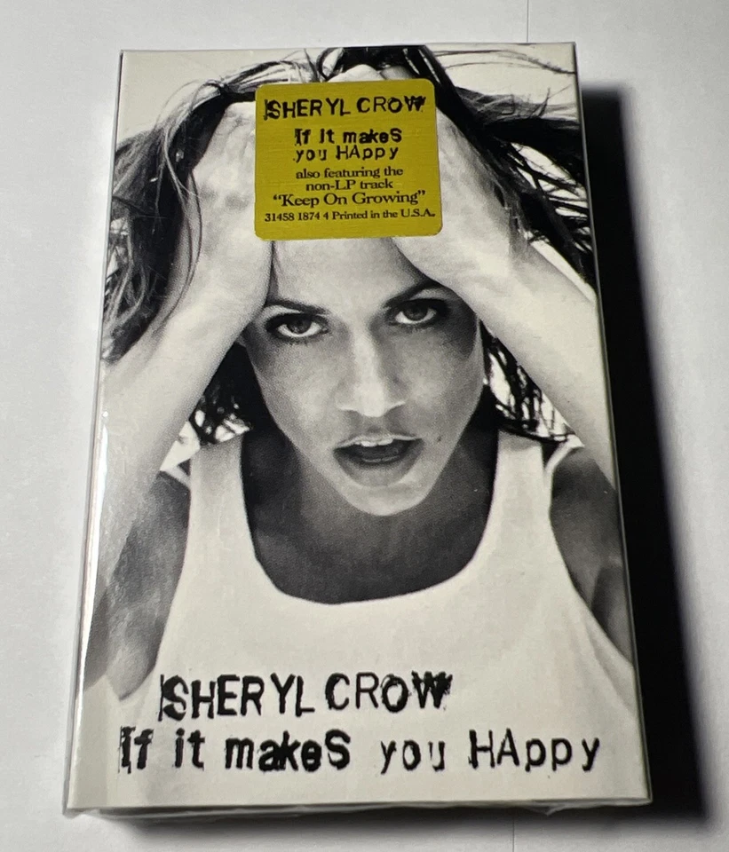Sheryl Crow If It Makes You Happy Cassette, 1996, Unopened - Image 1 of 4