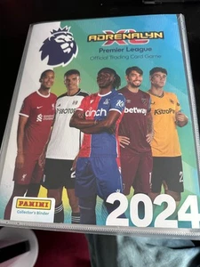 Carpeta de tarjetas coleccionables Panini AdrenalynXL Premier League 2024 con 439 tarjetas - Imagen 1 de 22