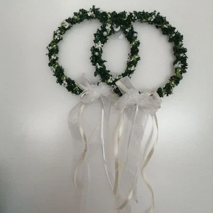 Colgante Bank Decoración de Coche Kirchenchmuck Boda Alianza para - Imagen 1 de 9