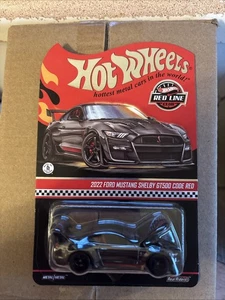 2024 Hot Wheels RLC 2022 Ford Mustang Shelby GT500 Code Red NIP with Protector - Picture 1 of 4
