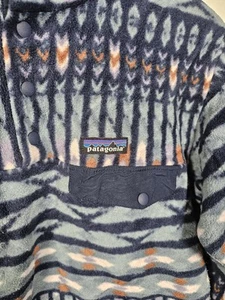 Patagonia Synchilla Snap T polar azteca para mujer pequeño estampado otoño 2018 - Imagen 1 de 13