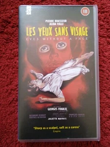 LES YEUX SANS VISAGE / EYES WITHOUT A FACE -BFI VHS VIDEO TAPE horror - Picture 1 of 4