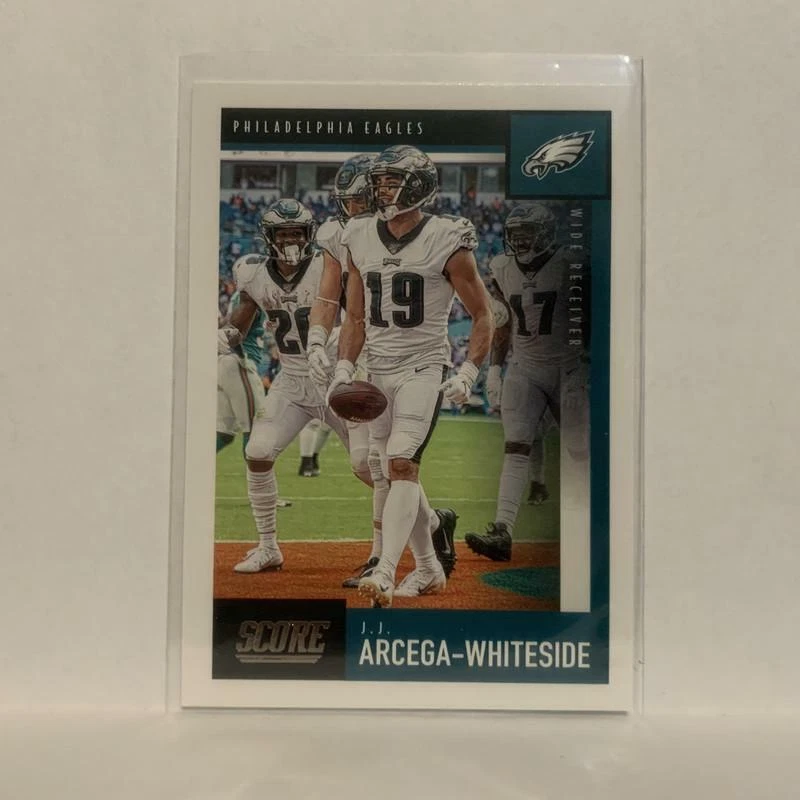 #186 J.J. Arcega-Whiteside Philadelphia Eagles 2020 Score Football Card LC - Image 1 of 2
