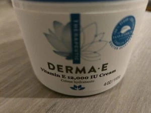 Derma E Vitamin E 12 000 IU Creme 4 oz 113 g Cruelty-Free EcoFriendly - Picture 1 of 3