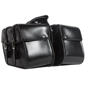 15" W x 10" H MOTORCYCLE WATERPROOF SADDLEBAGS FOR KAWASAKI - KDA66 - Bild 1 von 9