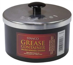 Colador almacenamiento reutilización contenedor freír aceite de cocina antiadherente grasa de tocino - Imagen 1 de 7