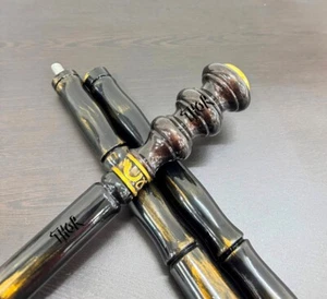 Vintage Wooden Wizard Staff Walking Stick for Men and Women, Walking Cane Carved - Picture 1 of 16