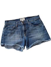 Current/Elliot Girlfriend Short Cut-Offs Jean Shorts Stretch Denim Size 25 0