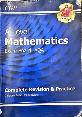 CGP AQA A level Mathematics Complete Revision and Practice - Image 1 of 2