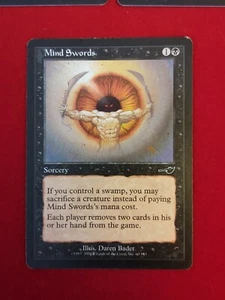 MTG 1x Mind Swords LP Nemesis (multi available 2 3) Magic the Gathering - Picture 1 of 2