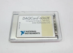 Tarjeta de E/S de 12 bits National Instruments NI DAQCard-6062E NI DAQ PCMCIA - Imagen 1 de 3