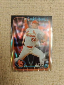 2024 Topps Chrome-Sonny Gray #143 Lava Refractor St. Louis Cardinals  - Bild 1 von 2