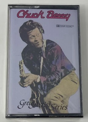 CHUCK BERRY “Great Artist Series” SEALED Cassette Tape Gas GAS-726 Rock N Roll - Image 1 of 3