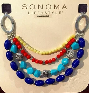 BEAUTIFUL FINE PIECE OF JEWELRY HIGH QUALITY NECKLACE BY SONOMA LIFE+STYLE NEW - Picture 1 of 1