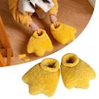 Yellow Duck Soft Plush Cotton Slippers Household Shoes Gifts Christmas G79C