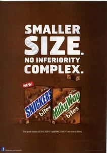 2013 Mars Snickers Milchstraße Süßigkeiten alte DRUCKANZEIGE Rezept enthalten siehe unten (3704) - Bild 1 von 1