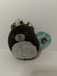 Juguete de peluche Squishmallows Nicolita 5" pulgadas unicornio negro Squishmallow NUEVO CON ETIQUETAS NUEVO - Imagen 1 de 4