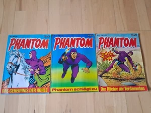 Phantom Nº1-3 de 1974 - Lote 3 cómics BASTEI ORIGINALES Lee Falk - Imagen 1 de 3