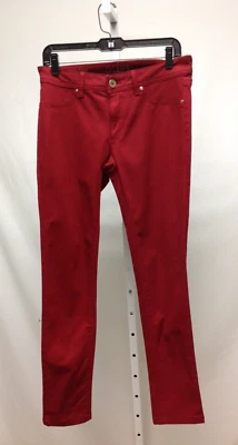DL1961 Ladies Juniors Red Stretch 360 Comfort Emma Legging Denim Jeans Size 29 - Image 1 of 2