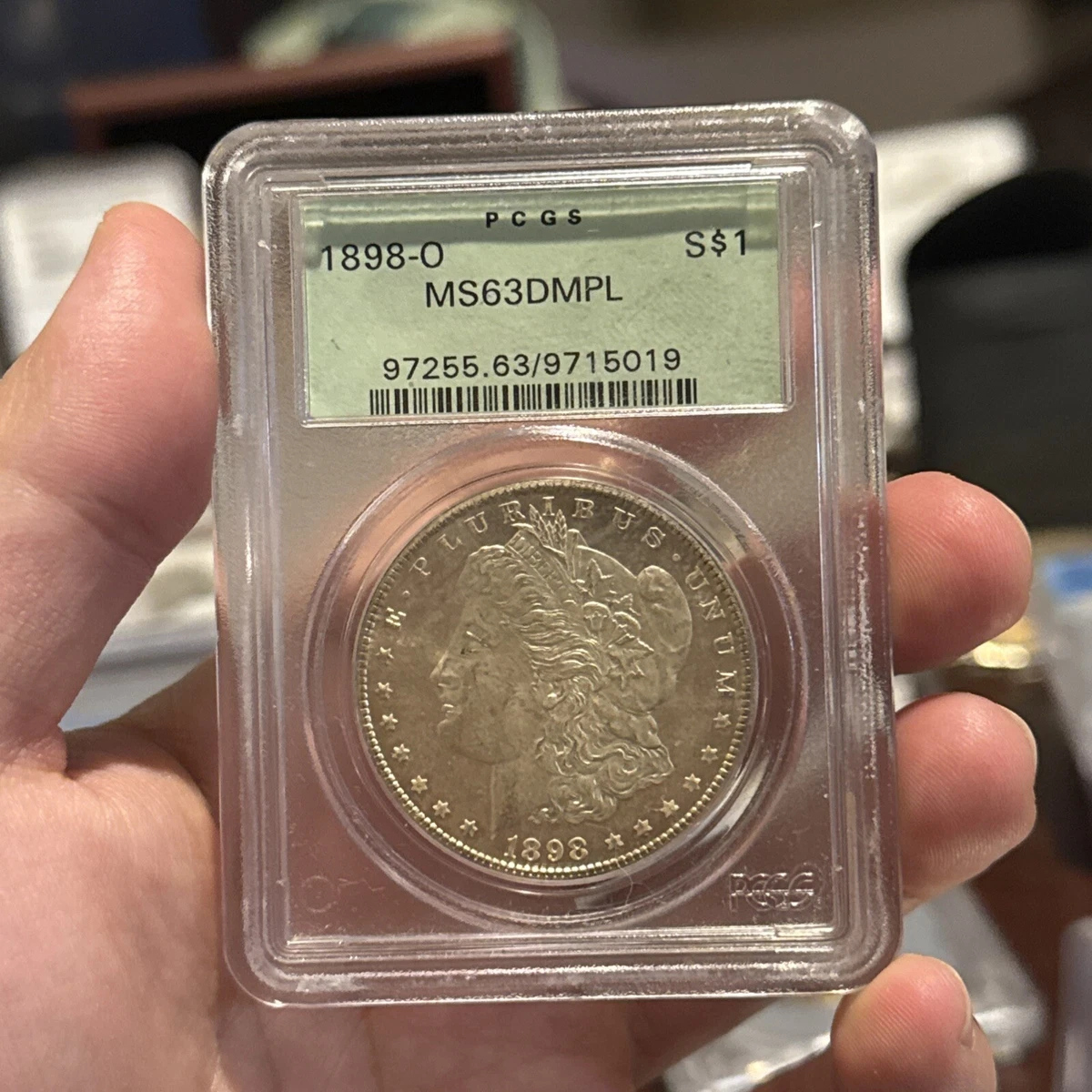 1898 MS 63 Graded Morgan Dollars for sale | eBay