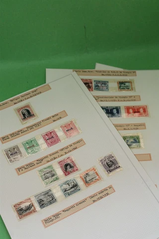 NIUE Commonwealth MNH 1931-1953 #77 MH Stamp Collection Cover
