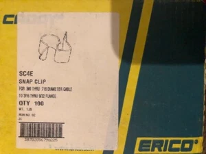 Caddy SC4E Druckknopfclip NEU BOX MIT 100 - Bild 1 von 1