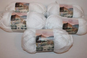 Hometown Lion Brand Yarn, Bulky, New York White, 81 yd/skein, Lot of 5 - Picture 1 of 2