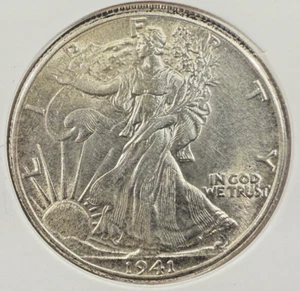 1941-P Walking Liberty 50¢ Half Dollar Gem BU Uncirculated ~ SP4263 - Picture 1 of 2