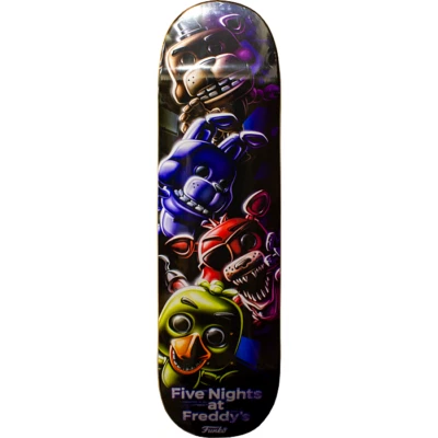 Funko tabla de skate Five Nights at Freddy's Fazbear Bonnie Foxy Chica Foto 1 de 2