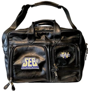 NCAA - SEC TV Media Briefcase - Unique Sports Piece - Genuine Leather - SEC TV - Picture 1 of 15