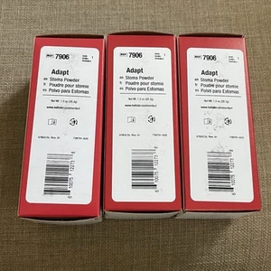 Lote de 3 cajas de polvo de ostomía Hollister 7906 botellas de 1 oz 2027/8 - Imagen 1 de 2