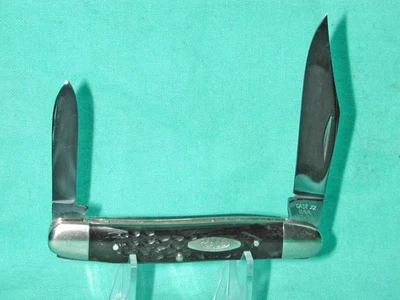 Navaja de bolsillo Case "Stockman" 1978... ¡Mangos de hueso verde!! Foto 1 de 4