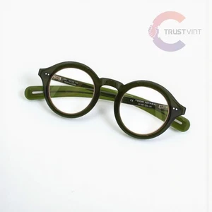 YUICHI TOYAMA U-166 COL.04 Gafas Verdes con Estuche de Japón - Imagen 1 de 3