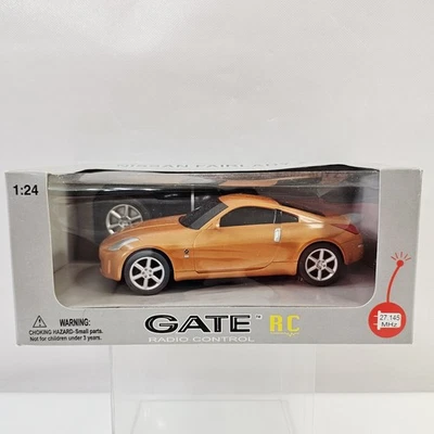 Gate Models Radio Control Nissan Fairlady Z 350Z Orange 1/24 Scale New NIB Vtg  - Image 1 of 4