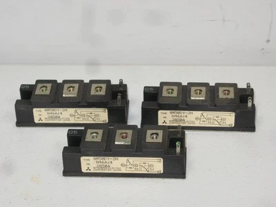 3 MITSUBISHI ELECTRIC QM50DY-2H POWER TRANSISTOR MODULES,NEW OLD STOCK - Image 1 of 4