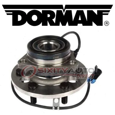 Dorman Front Axle Bearing and Hub Assembly for 1995-1999 GMC K1500 Driveline rs Foto 1 de 4