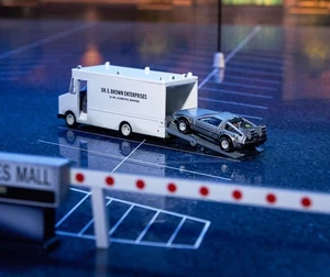 Hot Wheels Back to the Future 40th Anniversary Set.  Item In Hand - Picture 1 of 12